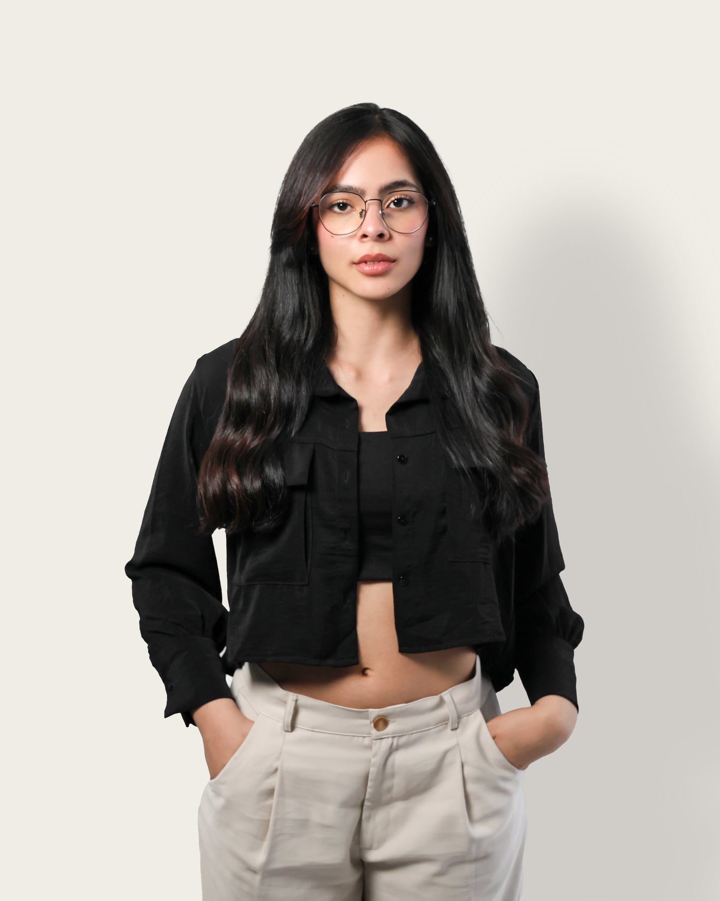 Camisa Negra "Oslo"