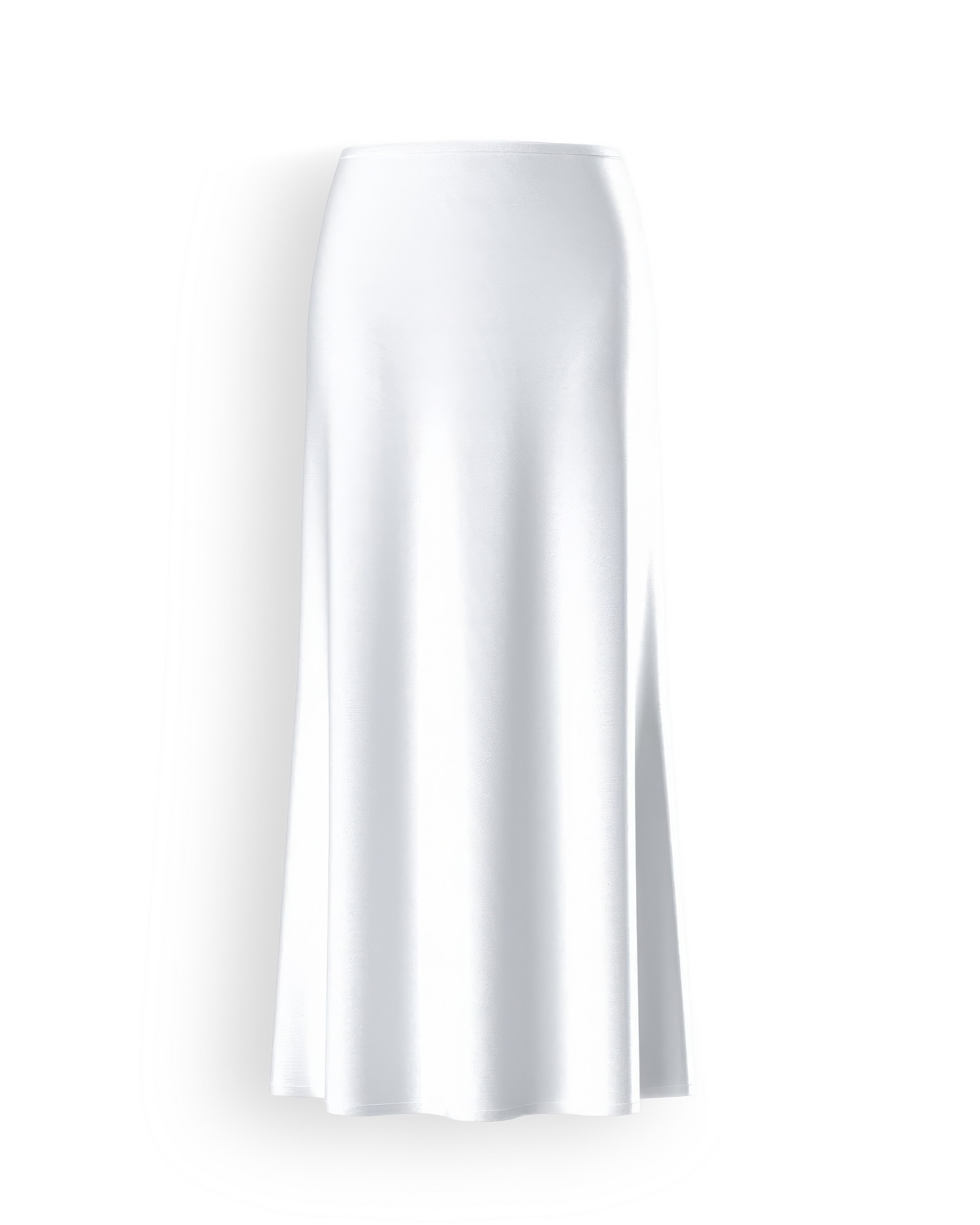 Falda blanca Satin