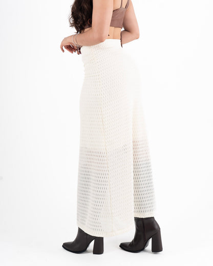Falda Beige Texturizada Dakota (Copia)