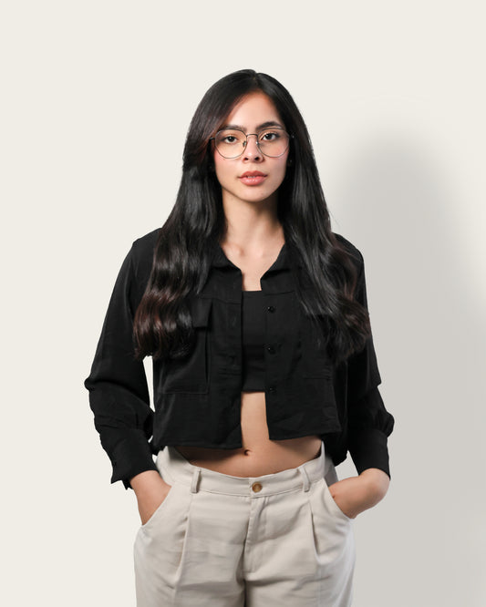 Camisa Negra  "Oslo"