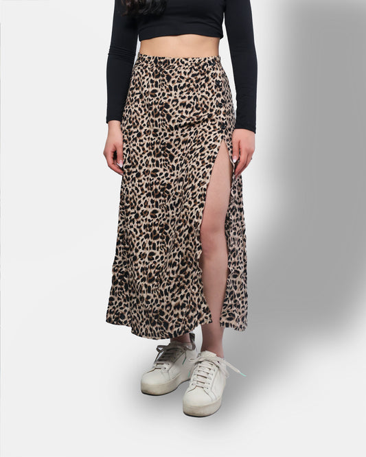Falda animal print  "Azalea"